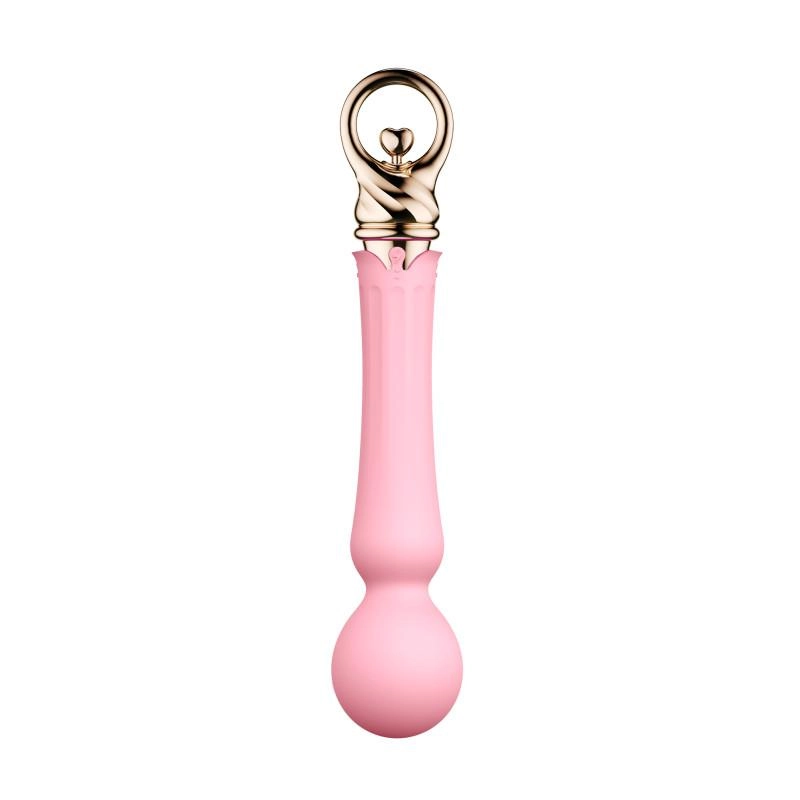 ZALO Confidence Pre-Heating Rechargeable Wand Massager Fairy Pink