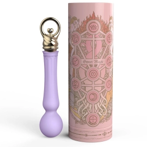 ZALO Confidence Pre-Heating Rechargeable Wand Massager Fantasy Violet