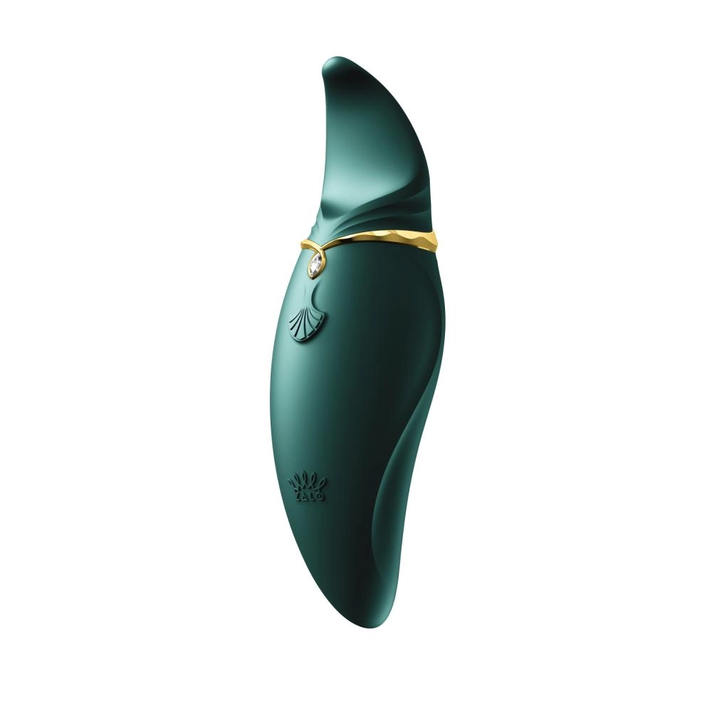 ZALO Hero Clitoral Rechargeable Massager Jewel Green