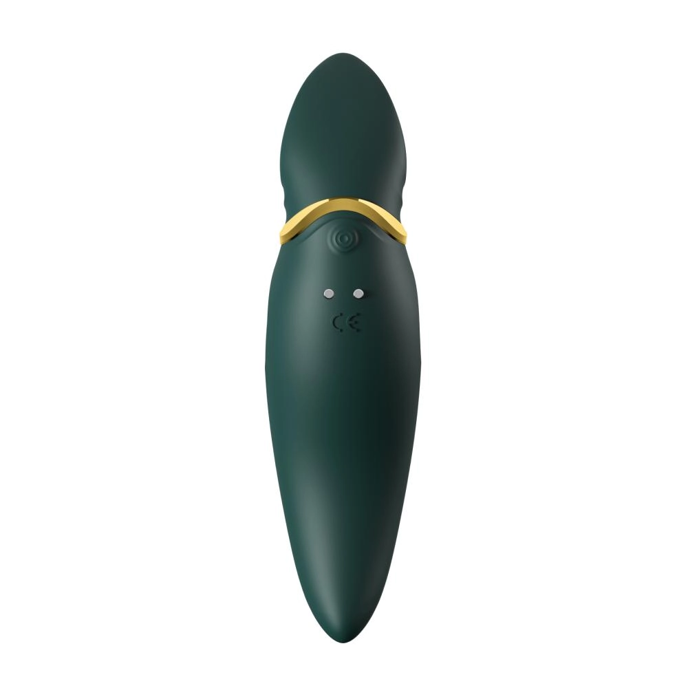 ZALO Hero Clitoral Rechargeable Massager Jewel Green