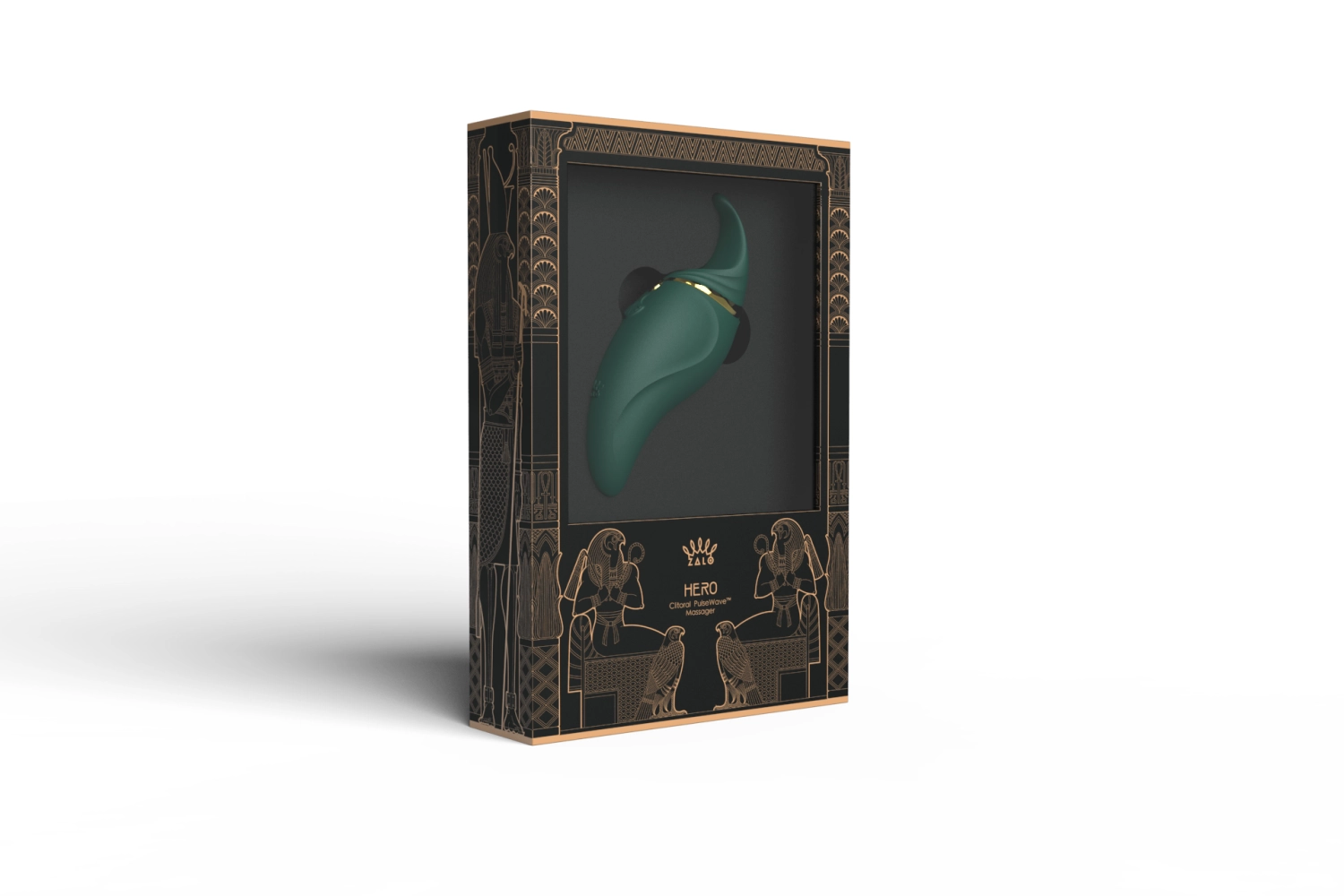 ZALO Hero Clitoral Rechargeable Massager Jewel Green