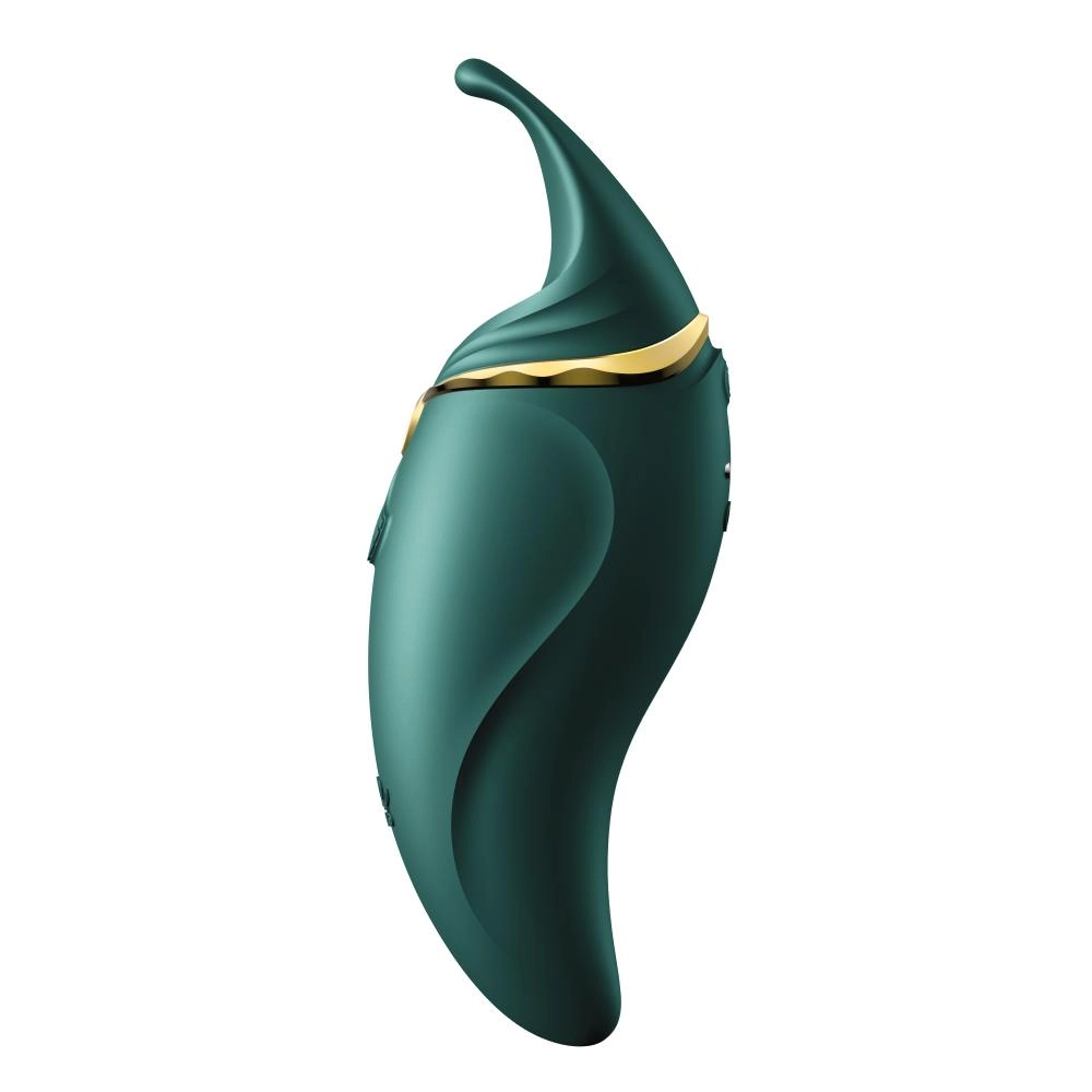 ZALO Hero Clitoral Rechargeable Massager Jewel Green