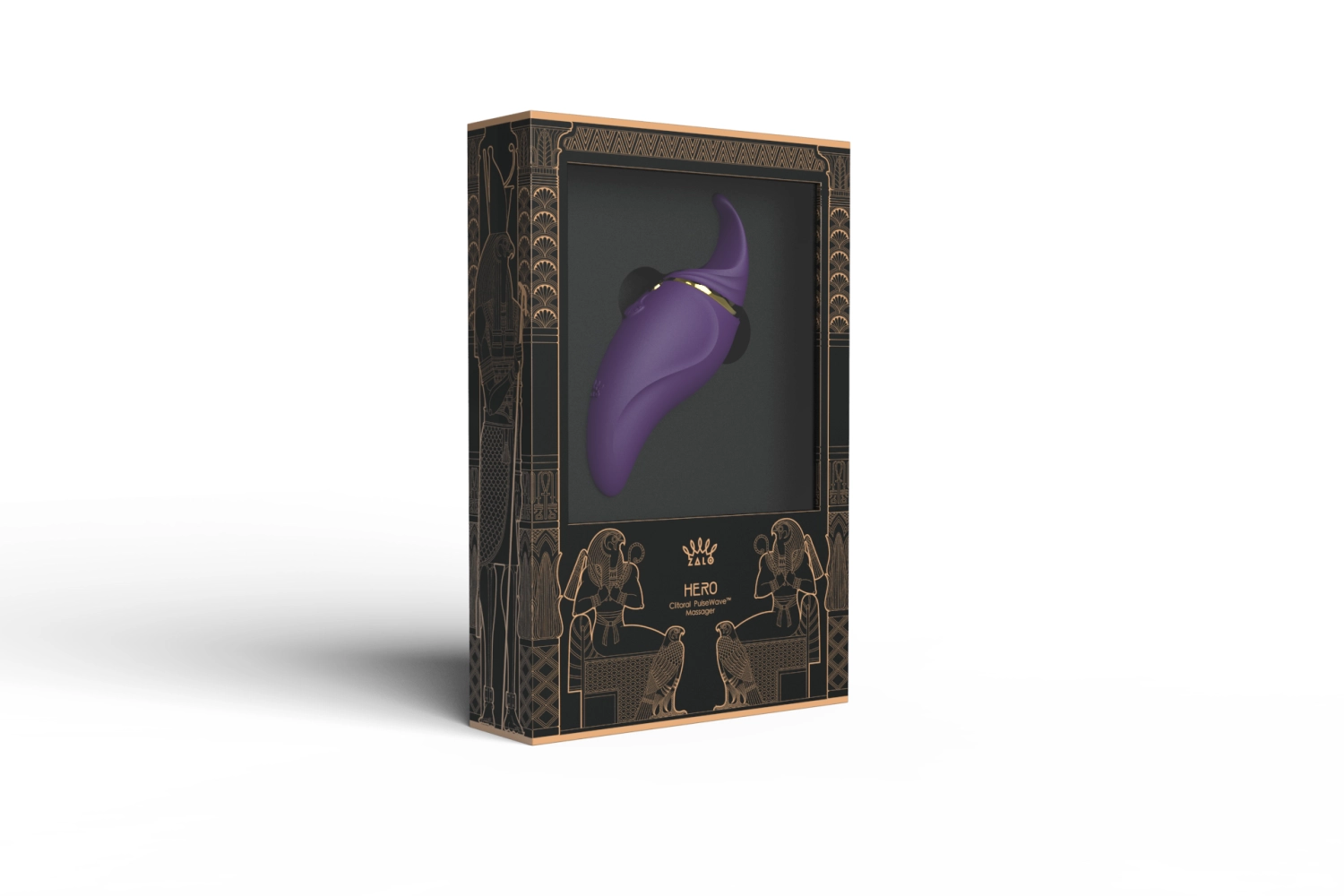 ZALO Hero Clitoral Rechargeable Massager Twilight Purple