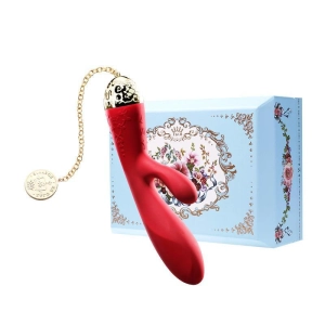 ZALO Rosalie Rabbit App-controlled Rechargeable Vibrator Bright Red
