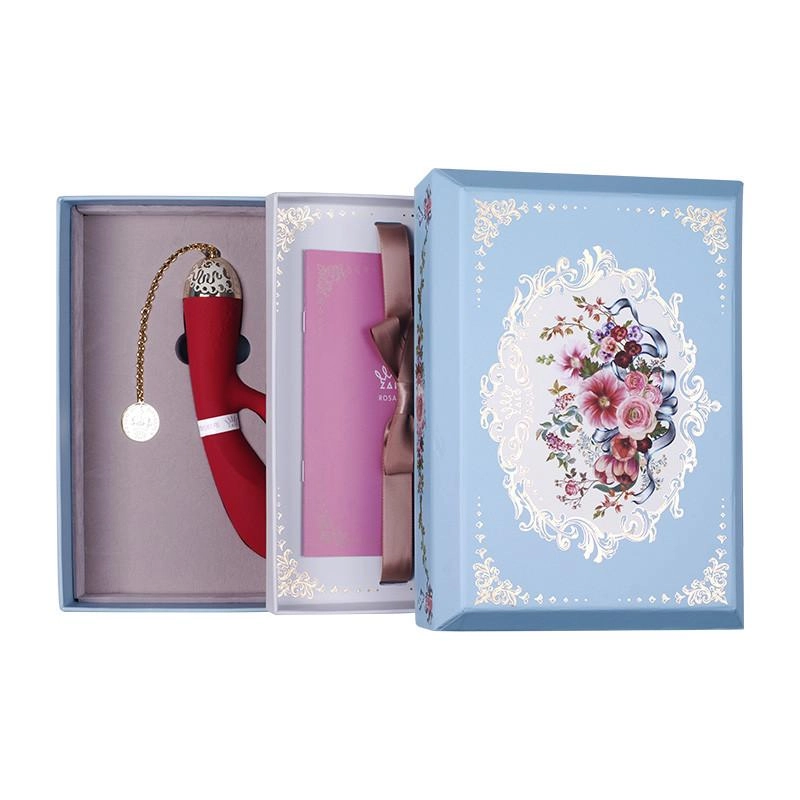 ZALO Rosalie Rabbit App-controlled Rechargeable Vibrator Bright Red