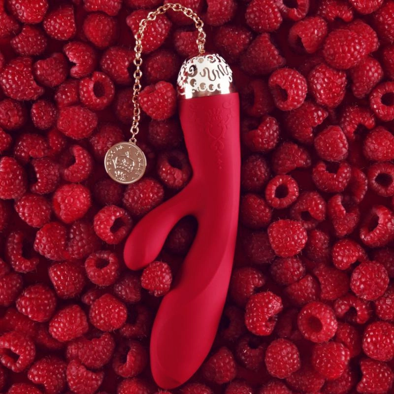 ZALO Rosalie Rabbit App-controlled Rechargeable Vibrator Bright Red